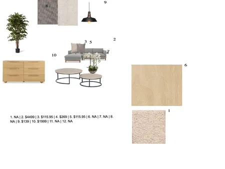 Living Room 1 Interior Design Mood Board by Benjamin Polson on Style Sourcebook