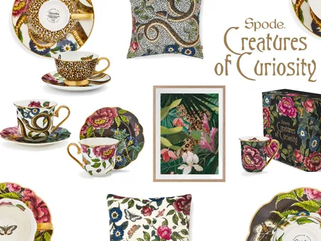 Spode Creatures of Curiosity Interior Design Mood Board by sirikan.t@alindadecor.com on Style Sourcebook