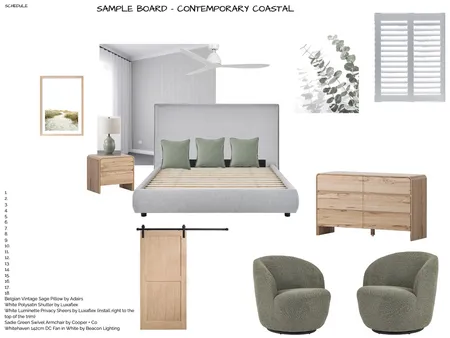 Sample Board # 2 Green Interior Design Mood Board by Hayley Parker on Style Sourcebook