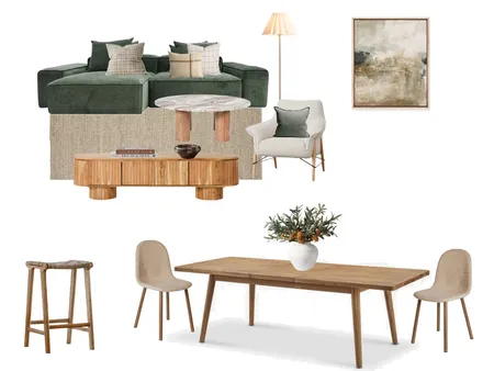Haylee & Jacks Living/Dining Interior Design Mood Board by Ambleside Styling on Style Sourcebook