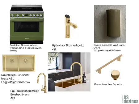 Tina Kitchen Interior Design Mood Board by DSdezines Interiors on Style Sourcebook
