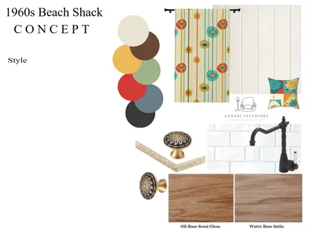 MATERIALS BOARD - 1960S 2 Interior Design Mood Board by ReeA on Style Sourcebook