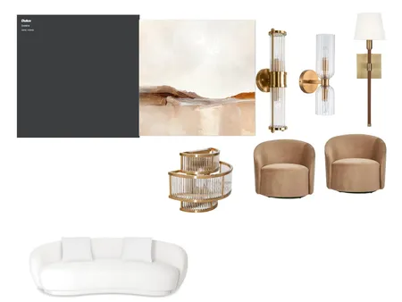 Lounge Room Interior Design Mood Board by eliza.henderson2001@outlook.com on Style Sourcebook