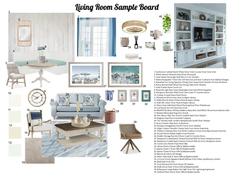 Hamptons Living Room Interior Design Mood Board by Mmelinda85 on Style Sourcebook