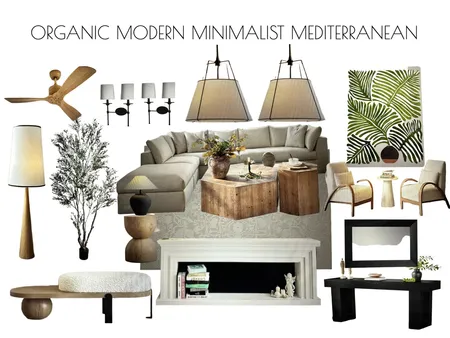 Organic Modern Minimalist Mediterranean Interior Design Mood Board by al1168ster@gmail.com on Style Sourcebook