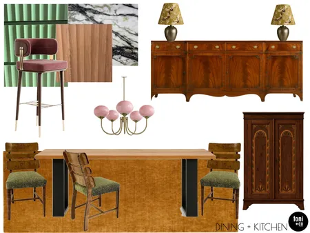 DINING + KITCHEN Interior Design Mood Board by Toni and Co on Style Sourcebook