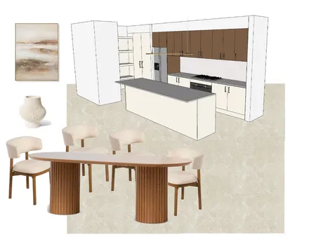 Kitchen and Dining Interior Design Mood Board by deepansha.bhatia@rawson.com.au on Style Sourcebook