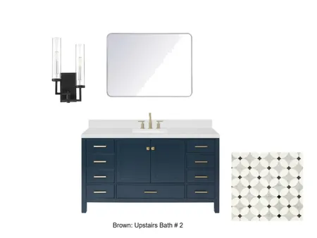 Brown Upstairs bathroom 2 Interior Design Mood Board by Whowell456 on Style Sourcebook