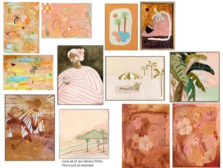 Prints Interior Design Mood Board by marcelle on Style Sourcebook