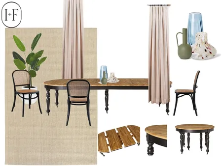 Fraser - Dining room Interior Design Mood Board by Ivy + Finch Design on Style Sourcebook