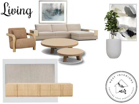 Living - 75 Romano Crescent, Iluka Interior Design Mood Board by Nest Interiors on Style Sourcebook