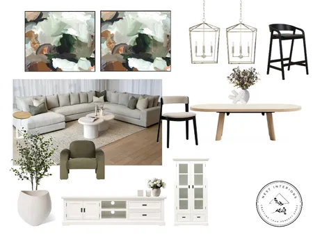 Charlene - V3 Living/Dining Interior Design Mood Board by Nest Interiors on Style Sourcebook