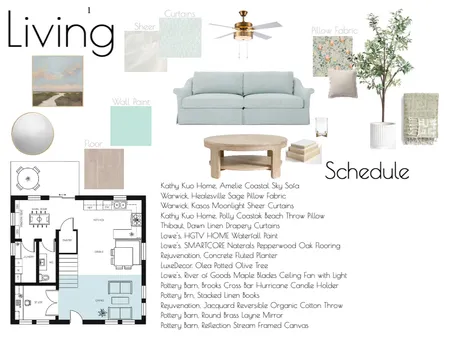 3 | Living Board Interior Design Mood Board by Chloe Grace on Style Sourcebook