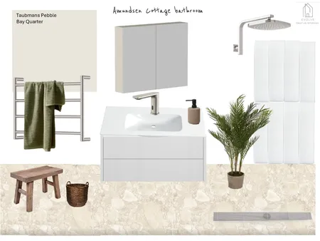 Amundsen coastal cottage bathroom Interior Design Mood Board by Evolve Creative Interiors on Style Sourcebook
