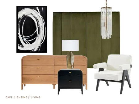 Bedroom Interior Design Mood Board by CAFE LIGHTING & LIVING on Style Sourcebook