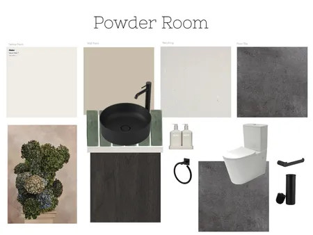 August Powder Room Interior Design Mood Board by soriyacharlie on Style Sourcebook