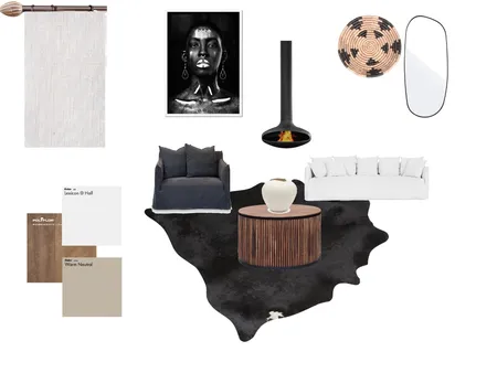 African Living Interior Design Mood Board by Bronwyn's Designs on Style Sourcebook