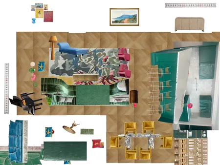 Great Room Space Planning Scale Interior Design Mood Board by dl2407 on Style Sourcebook