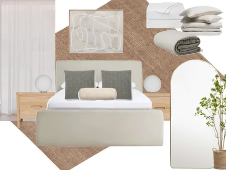 8/27 york street, nundah  - master bedroom  revised option Interior Design Mood Board by tlaws on Style Sourcebook
