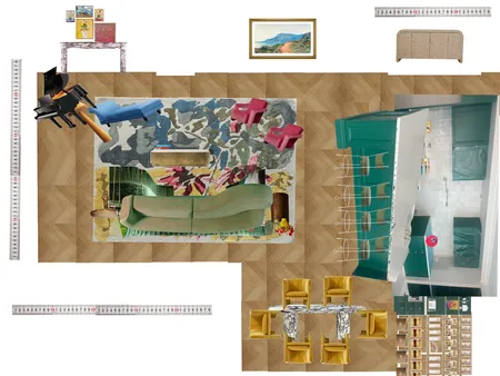 Great Room Space Planning Scale Interior Design Mood Board by dl2407 on Style Sourcebook