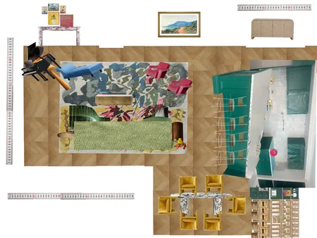 Great Room Space Planning Scale Interior Design Mood Board by dl2407 on Style Sourcebook