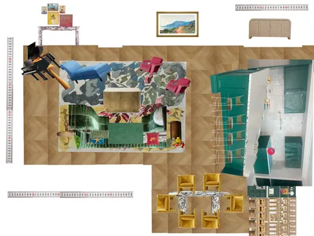Great Room Space Planning Scale Interior Design Mood Board by dl2407 on Style Sourcebook
