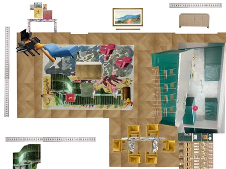 Great Room Space Planning Scale Interior Design Mood Board by dl2407 on Style Sourcebook