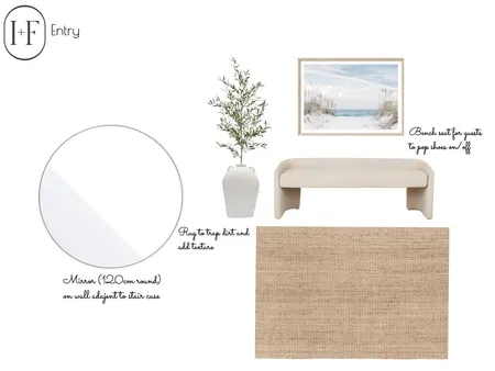 Entry Interior Design Mood Board by Ivy + Finch Design on Style Sourcebook
