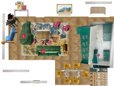 Great Room Space Planning Scale Interior Design Mood Board by dl2407 on Style Sourcebook
