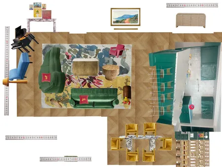 Great Room Space Planning Scale Interior Design Mood Board by dl2407 on Style Sourcebook