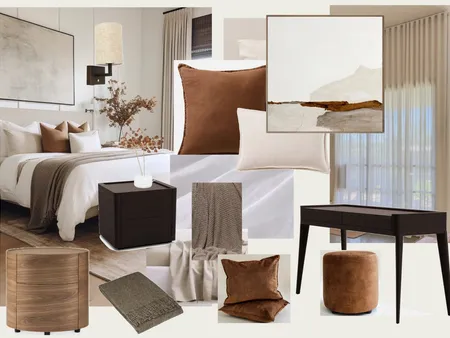 Master Bedroom Interior Design Mood Board by Wabi sabi haus on Style Sourcebook