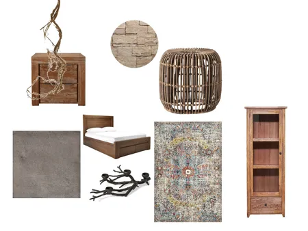 rustic Interior Design Mood Board by gluu on Style Sourcebook