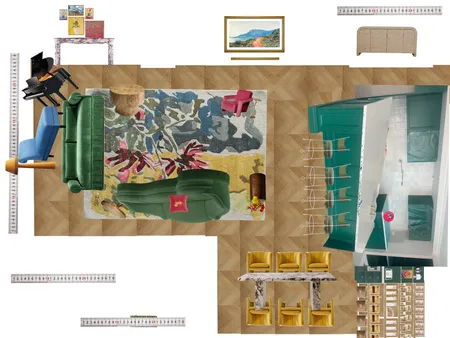 Great Room Space Planning Scale Interior Design Mood Board by dl2407 on Style Sourcebook