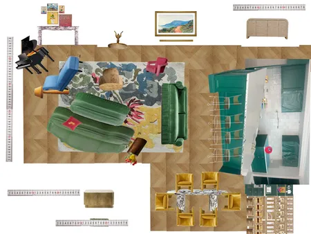 Great Room Space Planning Scale Interior Design Mood Board by dl2407 on Style Sourcebook