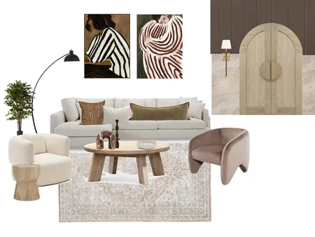 Modern Rustic Sample Board Interior Design Mood Board by Bajenovanastassia on Style Sourcebook