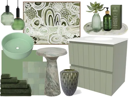 Greens Interior Design Mood Board by Timberline on Style Sourcebook