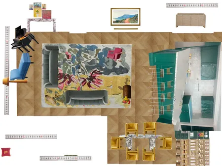 Great Room Space Planning Scale Interior Design Mood Board by dl2407 on Style Sourcebook