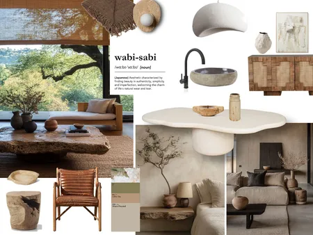 Wabi-Sabi Mood Board Interior Design Mood Board by AimeeJ on Style Sourcebook