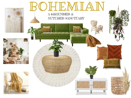 BOHEMIAN Interior Design Mood Board by Courtz on Style Sourcebook