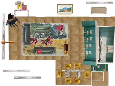 Great Room Space Planning Scale Interior Design Mood Board by dl2407 on Style Sourcebook