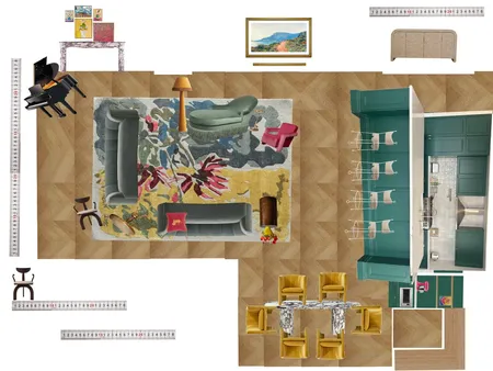 Great Room Space Planning Scale Interior Design Mood Board by dl2407 on Style Sourcebook