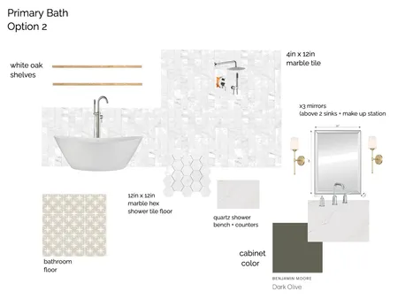 master bath option 2 Interior Design Mood Board by MikaylaAlred on Style Sourcebook