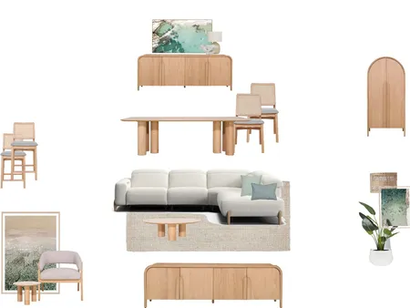 LOUNGE  1A Interior Design Mood Board by KM2639 on Style Sourcebook