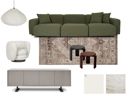 Earthy Living Room Interior Design Mood Board by Style Sourcebook on Style Sourcebook