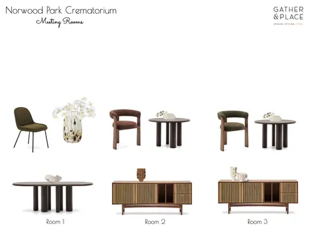 NORWOOD PARK Meeting Rooms Interior Design Mood Board by Gather & Place on Style Sourcebook