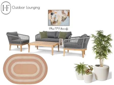 Outdoor lounging Interior Design Mood Board by Ivy + Finch Design on Style Sourcebook