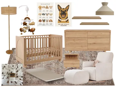 Bowen St. nursery - option 2 Interior Design Mood Board by Rocky Cove Interiors on Style Sourcebook