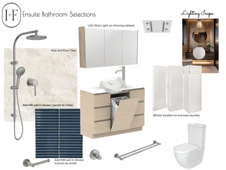 Main ensuite Interior Design Mood Board by Ivy + Finch Design on Style Sourcebook