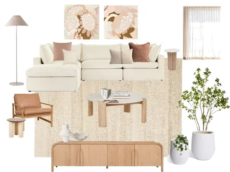Courtney Living Room Interior Design Mood Board by Em Haus Creative on Style Sourcebook