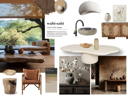 Wabi-Sabi Mood Board Interior Design Mood Board by AimeeJ on Style Sourcebook